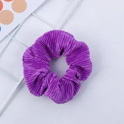 Ribbed scrunchie 