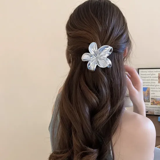 flower hair-clip