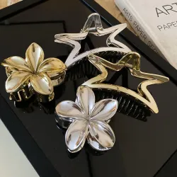 flower hair-clip