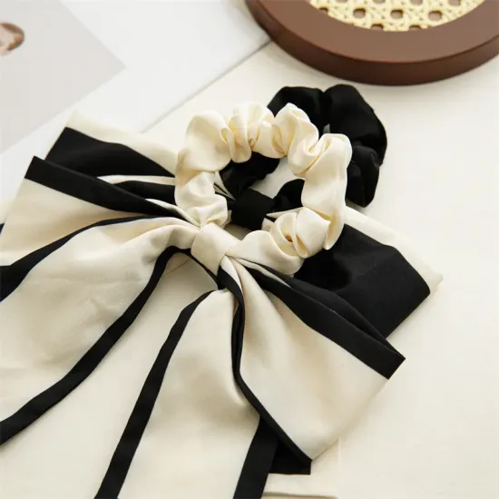 Bow hair-elastic