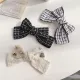 White bow-clip