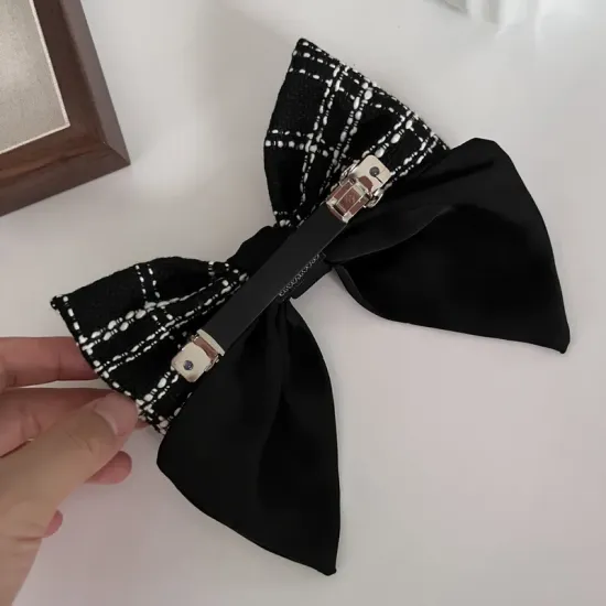 Black Bow-clip