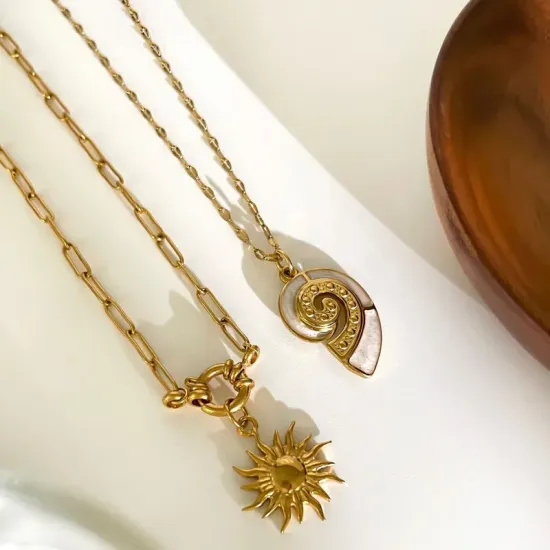 Κολιέ Solar Spiral Set